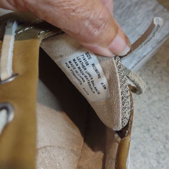 👍 Sperry Boat Shoes Size 8.5. A6 - Picture 6 of 8